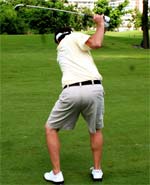 Le backswing est l'ennemi du swing de golf