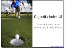 Objectif index 18 : 7 conseils pour progresser