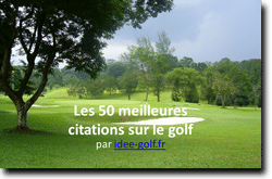Les 50 meilleures citations sur le golf