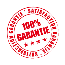 satisfaction 100% garantie