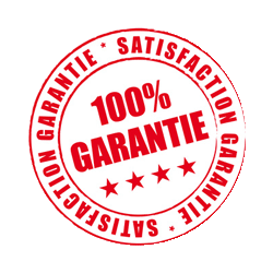 satisfaction 100% garantie