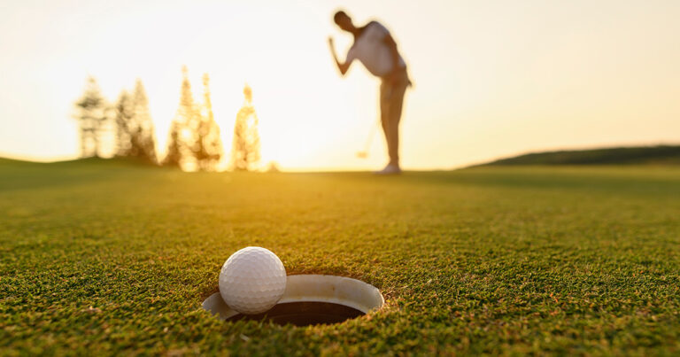 réussir un birdie au golf