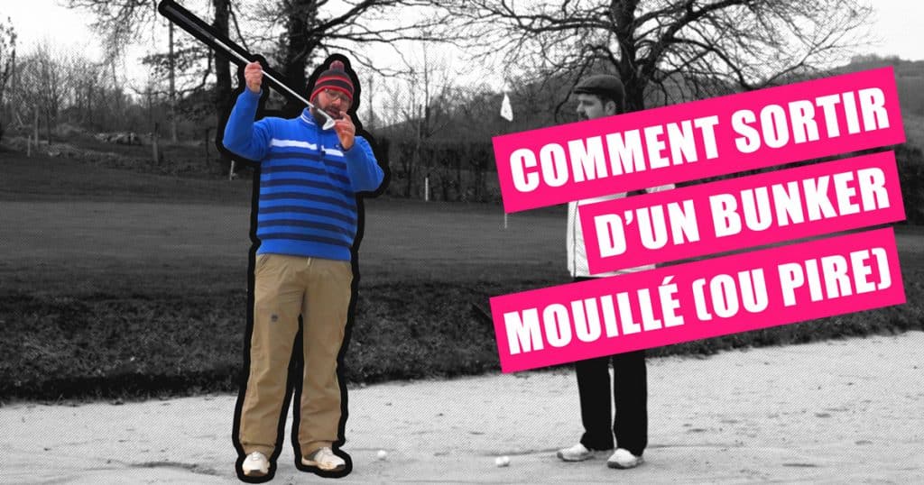 Comment Jouer A Prendre Ou A Laisser Grattage Sortie de bunker dans du sable mouillé comment réussir son coup