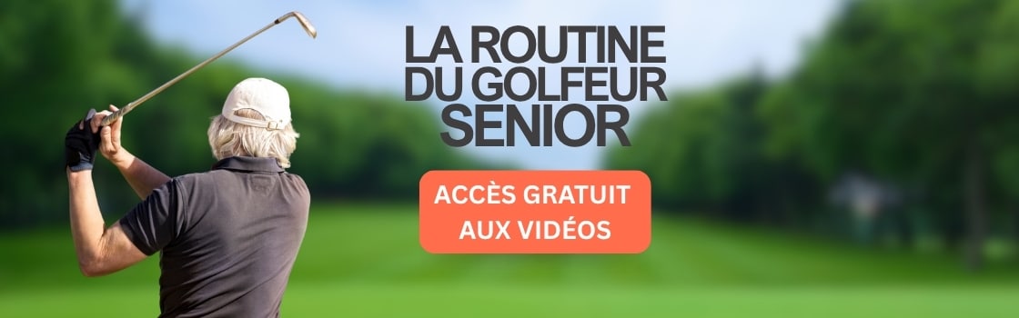 Accédez à la routine du golf senior