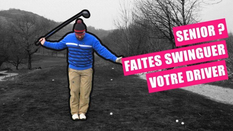 Comment driver plus loin quand on est golfeur senior